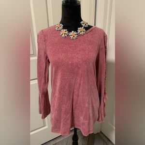 NWT Pink Spider Boutique Top size small